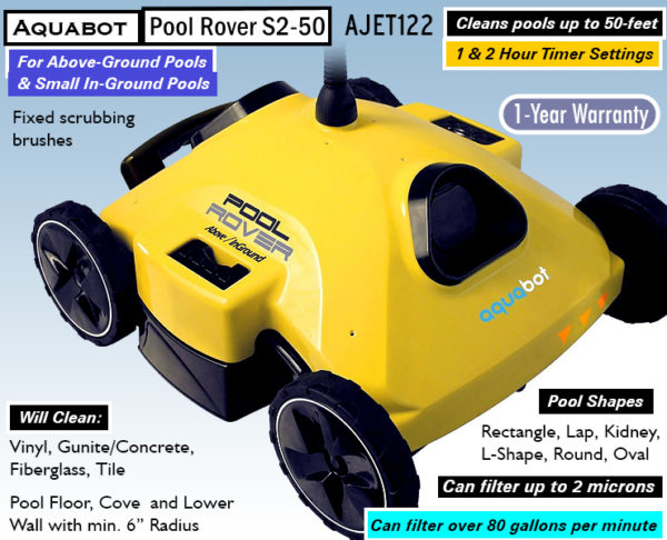 aquabot pool rover inground pool