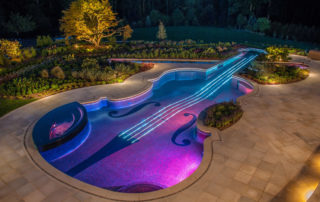 Not another violin but a swimming pool