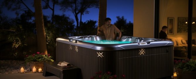 best above ground hot tub