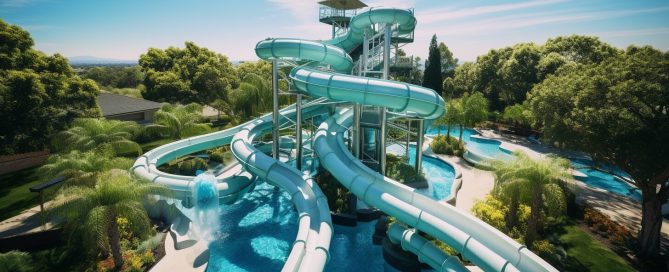 best above ground pool slides