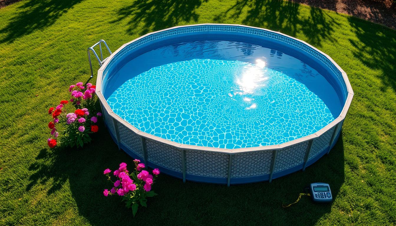 21 ft round pool capacity