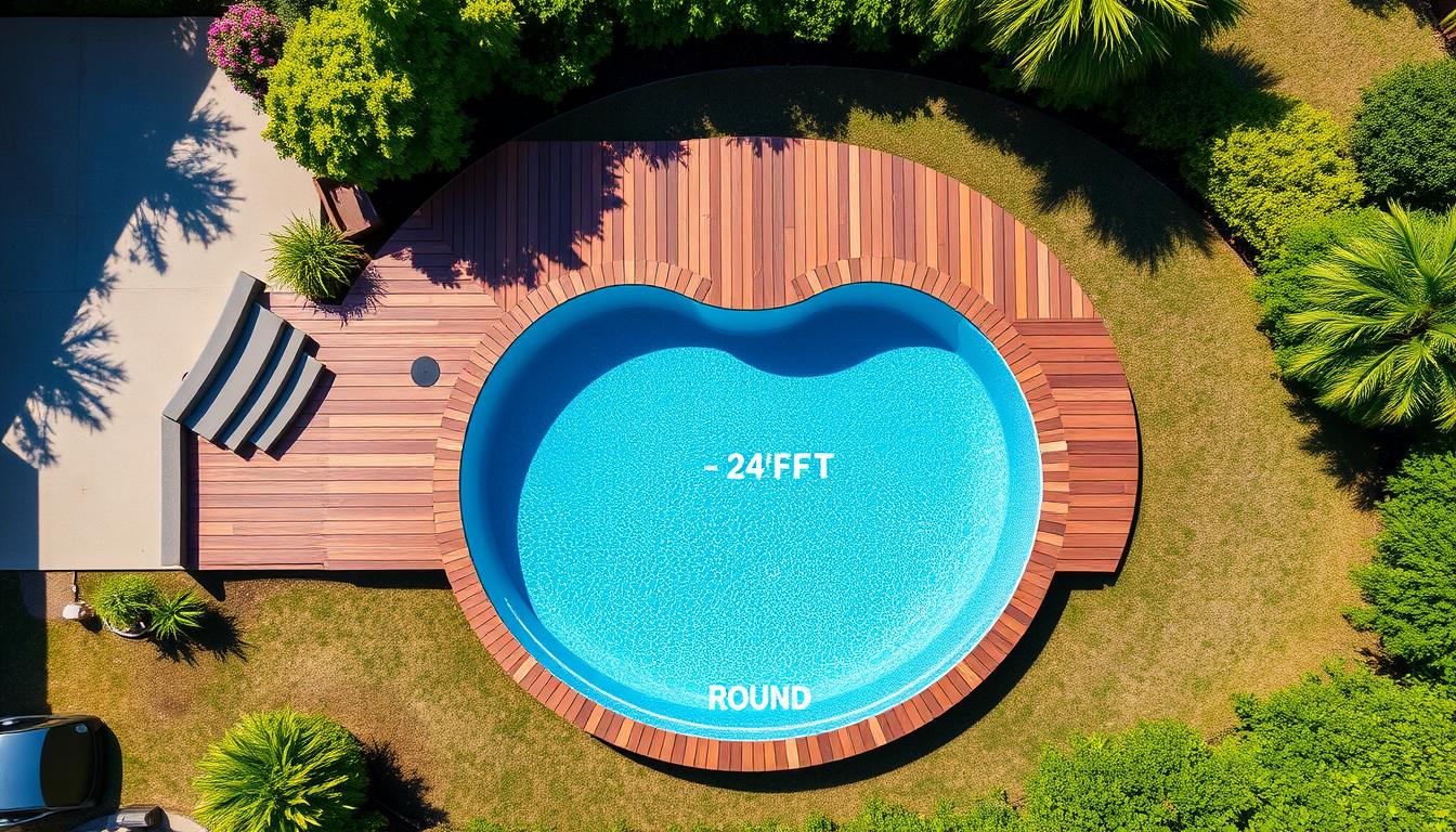 24 foot round pool dimensions