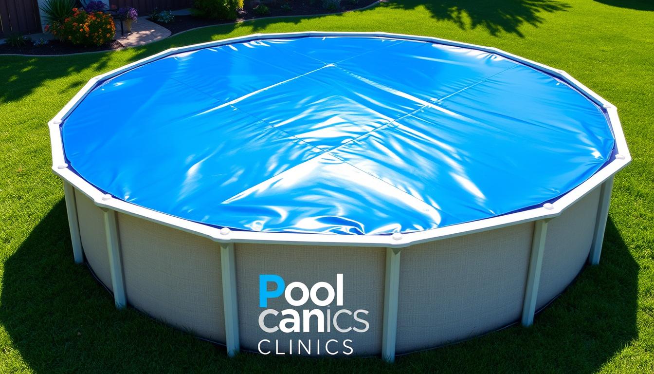 24 ft solar cover for above-ground pool