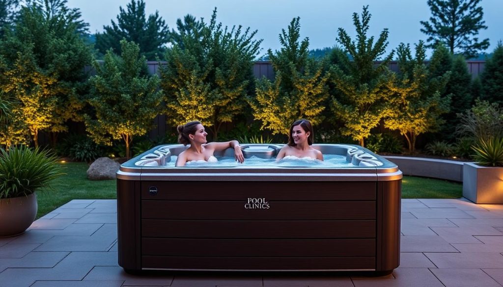 4 person hot tub capacity