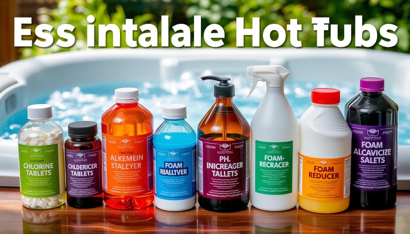 Essential hot tub chemicals for inflatable spas