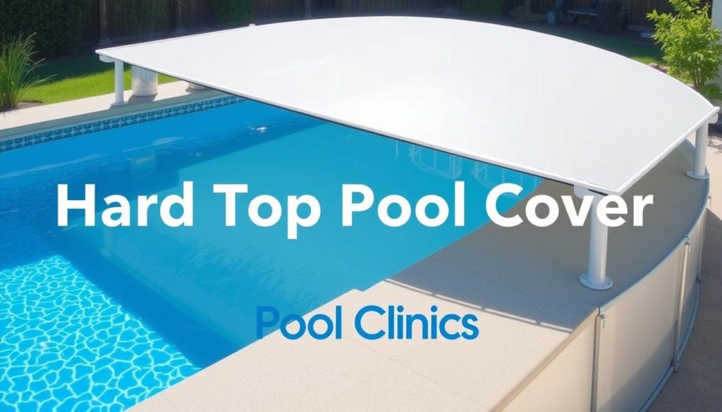 Hard top pool cover for above ground pools