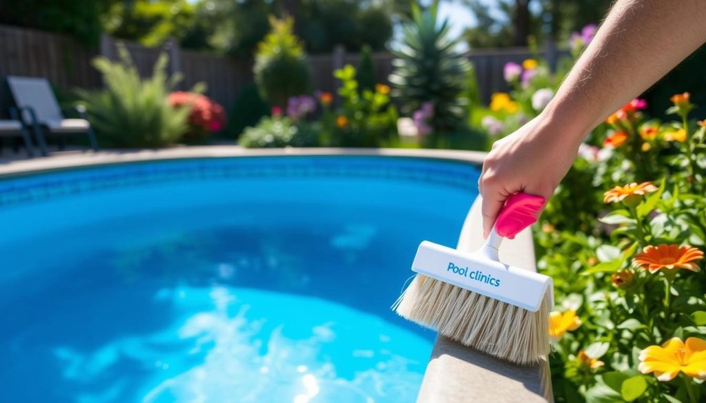 Maintaining vinyl liner pools with the right pool brush