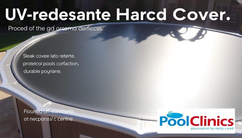 UV resistant hard cover for above ground pool