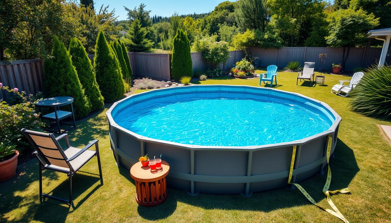 above ground pool capacity