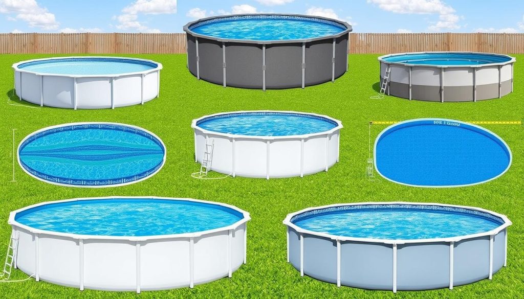 above ground pool capacity