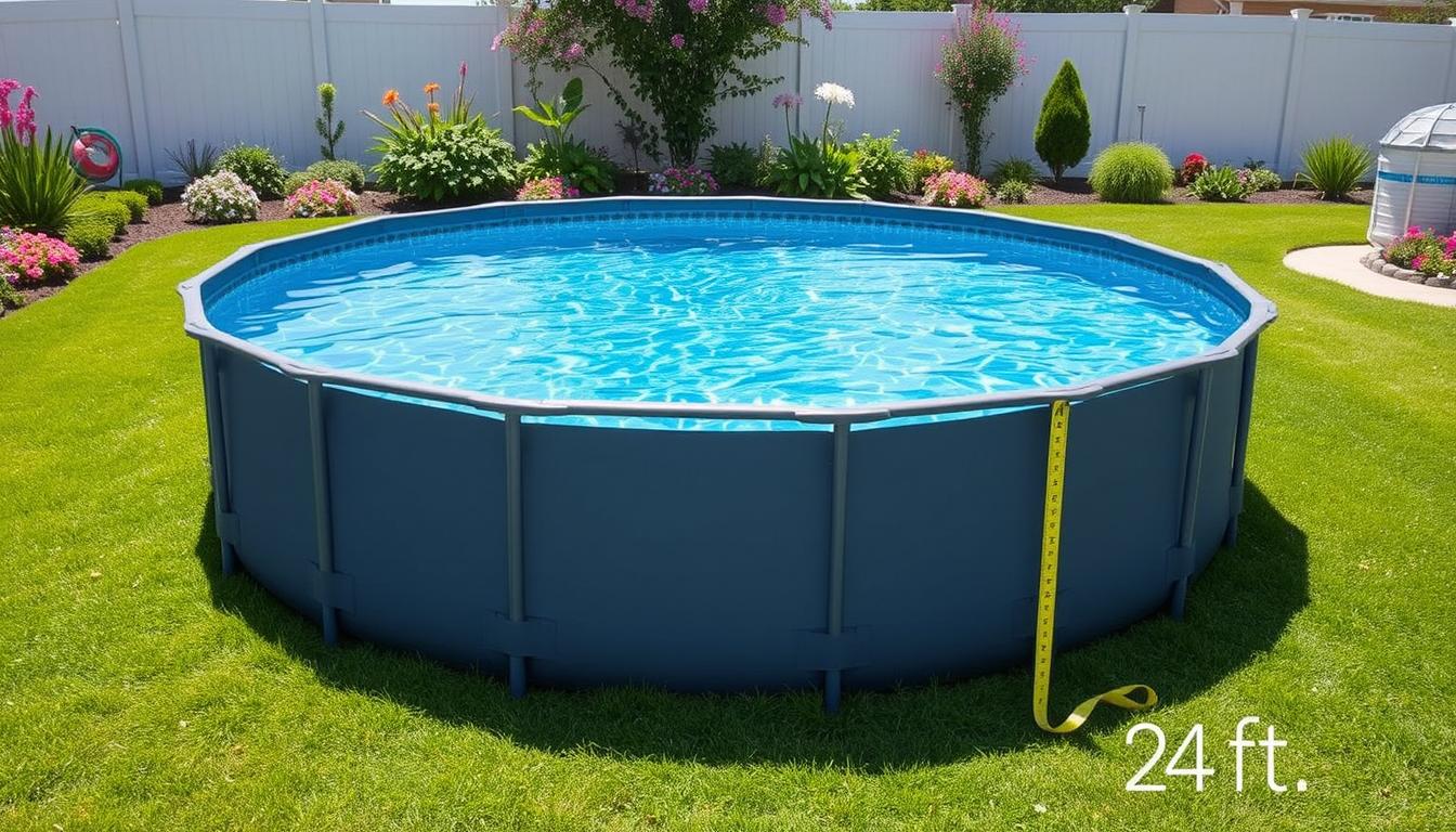 above ground pool capacity