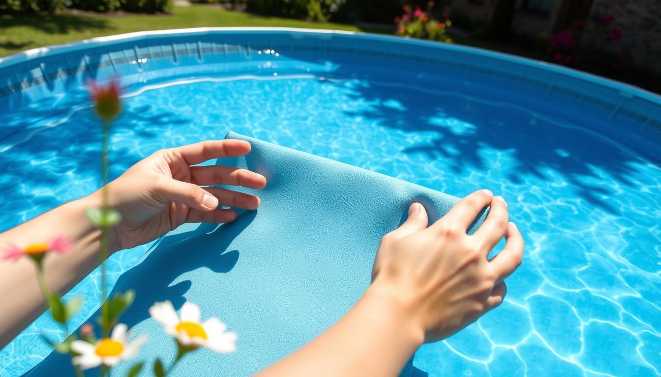 above ground pool leak detection