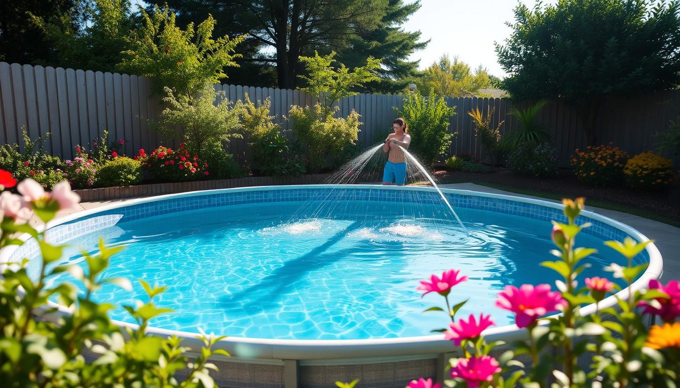 above ground pool maintenance