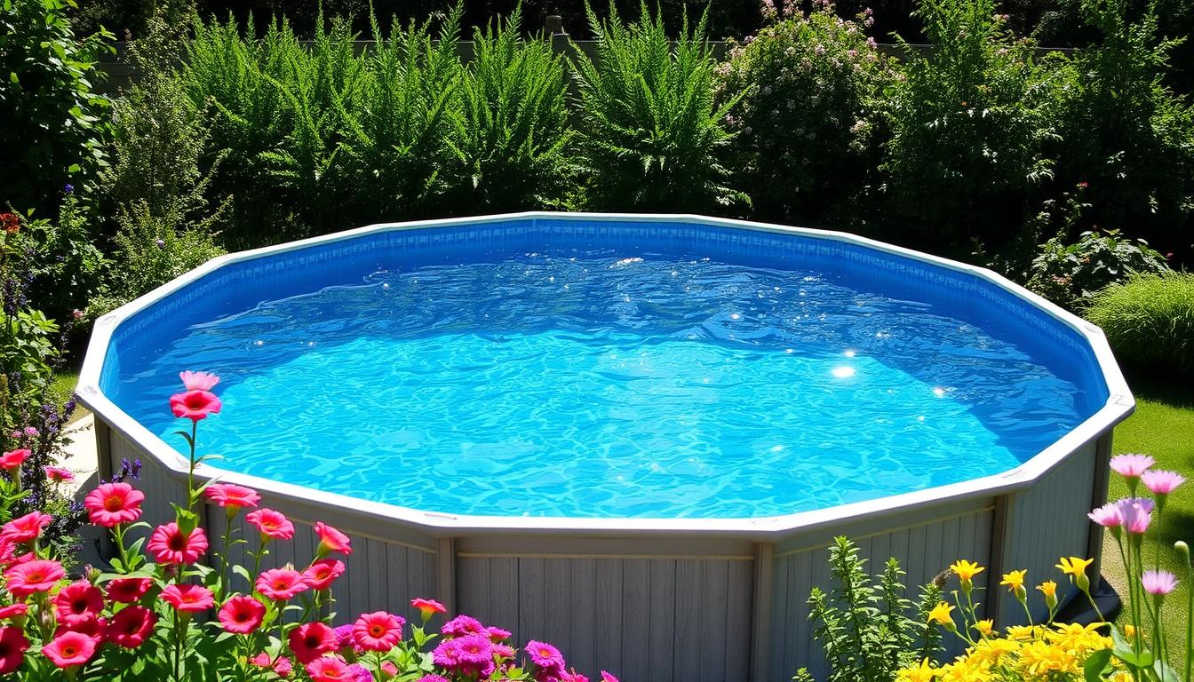 above ground pool water capacity