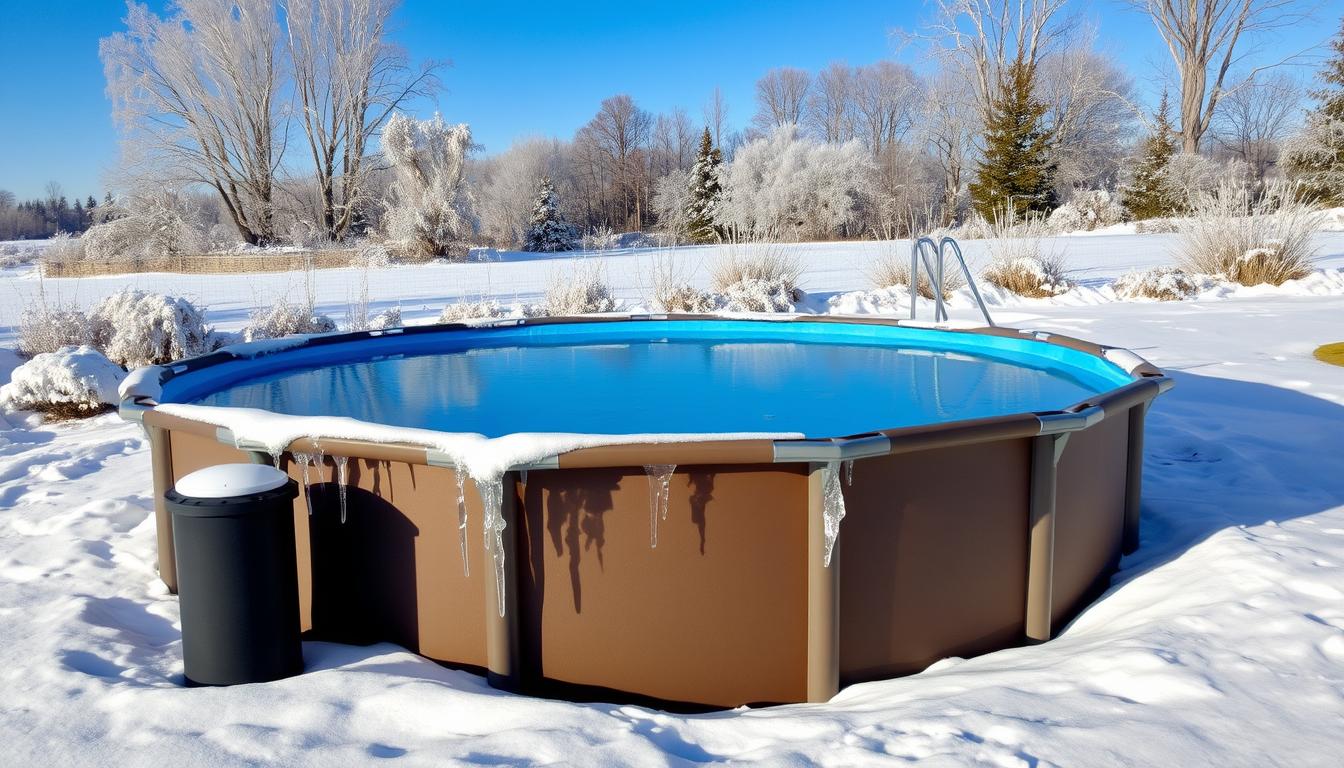 above ground pool winterization