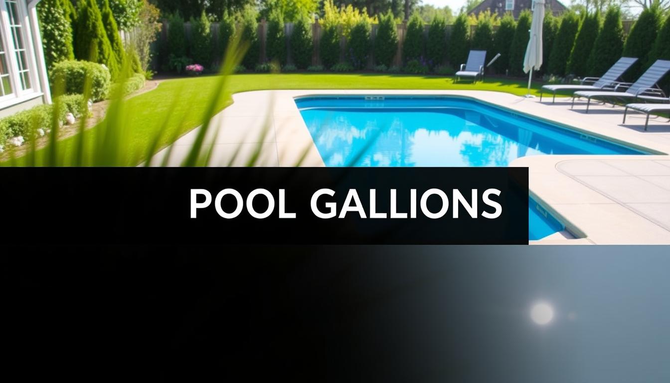 average pool size in gallons