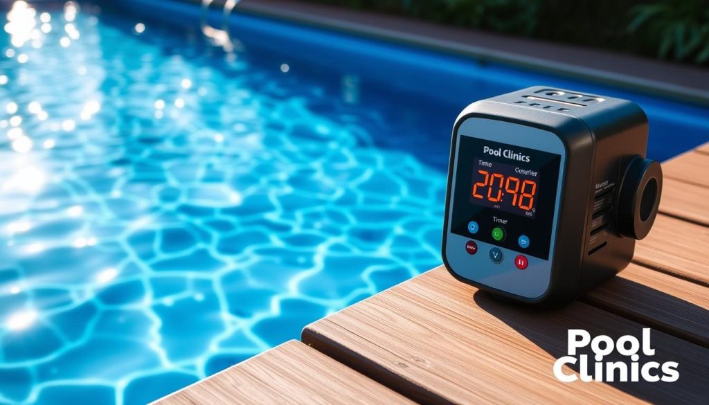 digital pool pump timer functionality