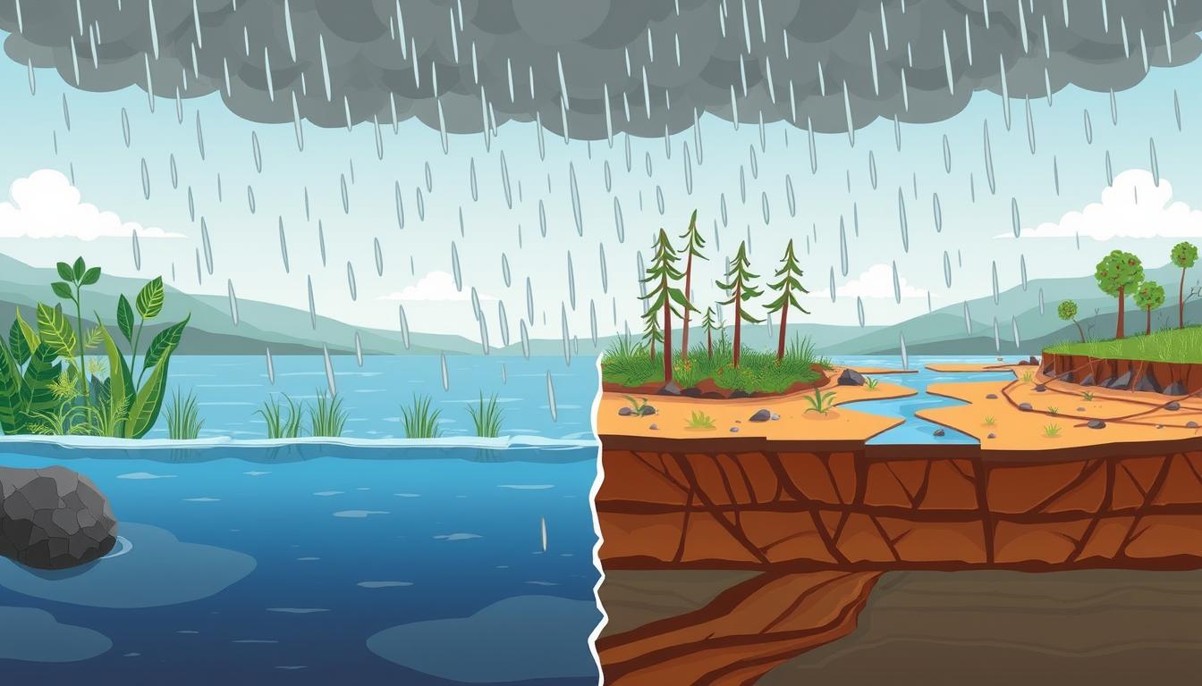 effects of acid rain on pH levels