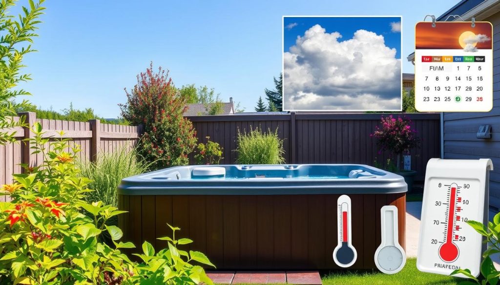 factors affecting hot tub drainage frequency