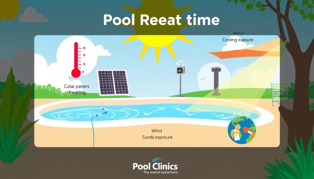 factors influencing pool heating time