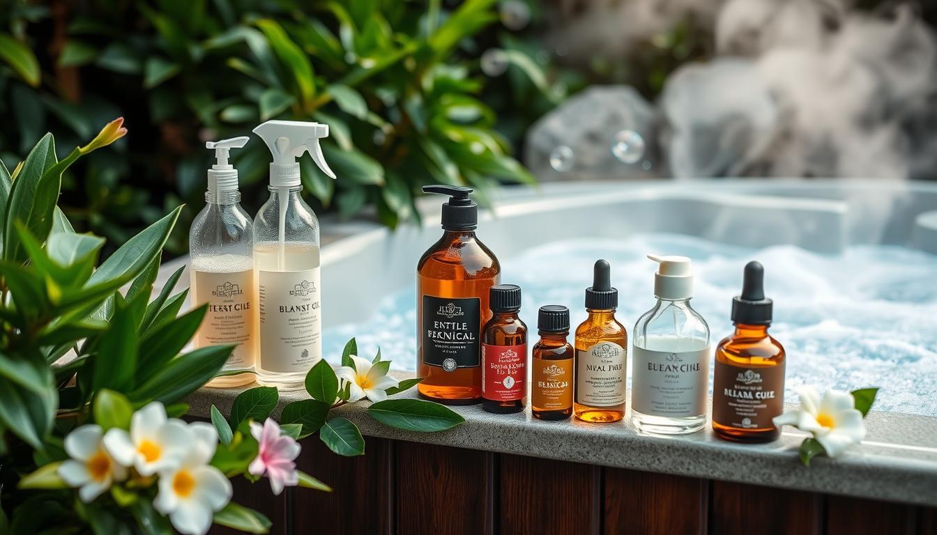 hot tub chemicals for sensitive skin