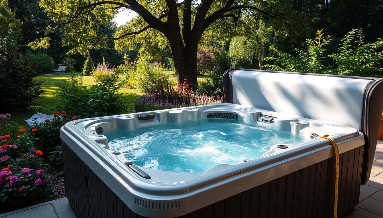 hot tub water capacity