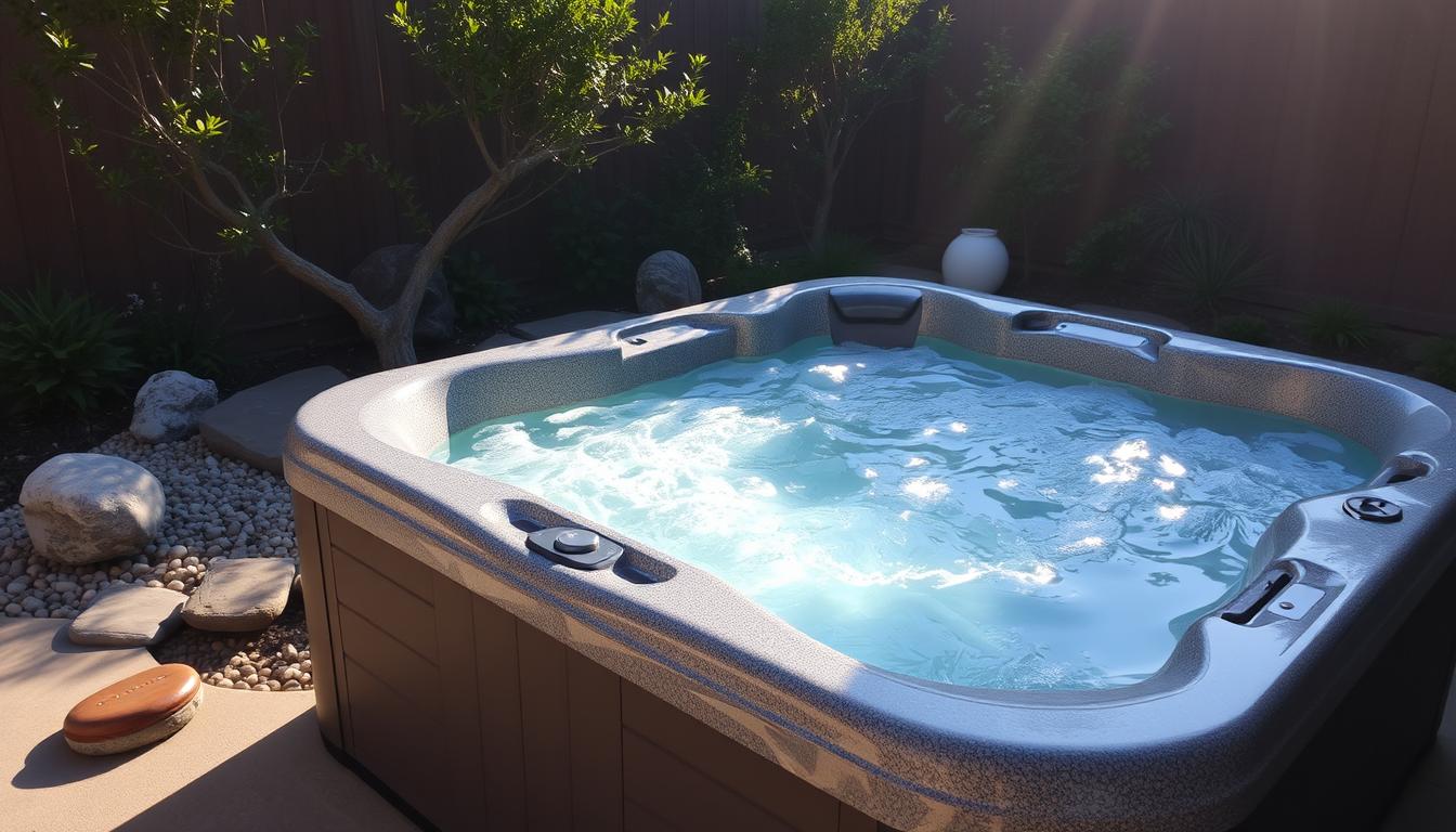 hot tub water capacity