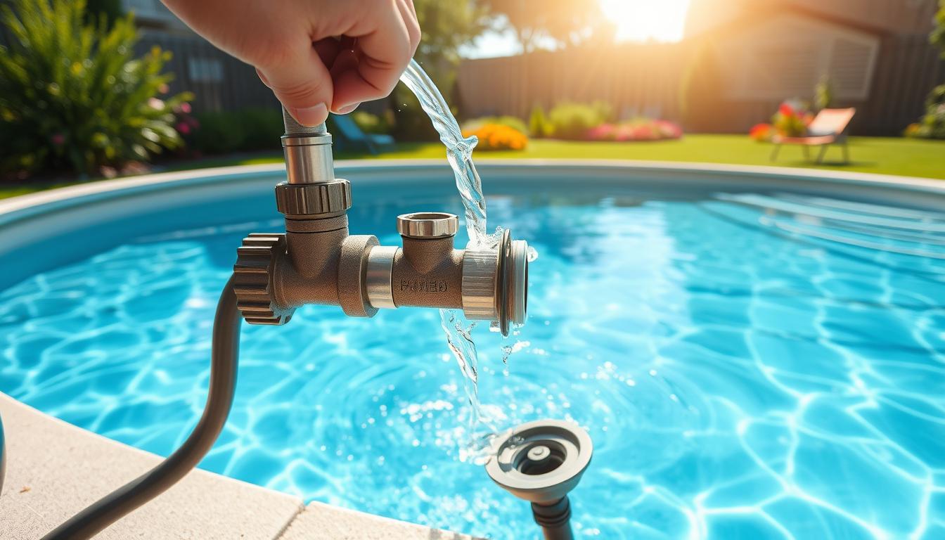 how to backwash above ground pool