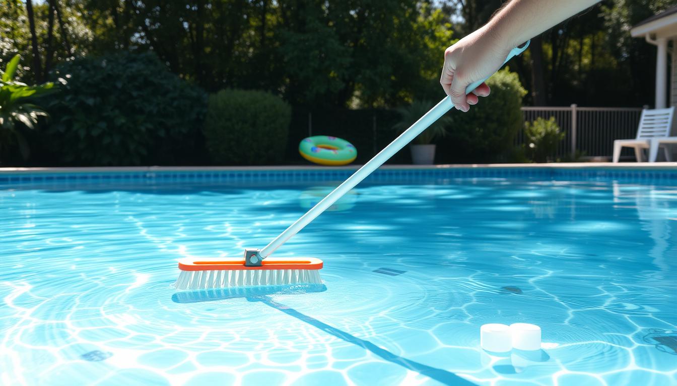 how to get rid of slimy pool bottom