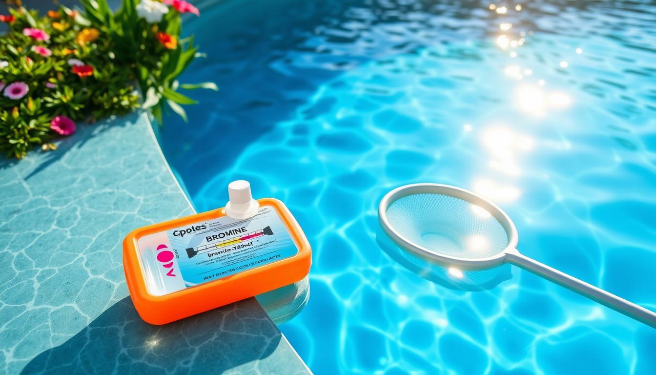 how to lower bromine in pool