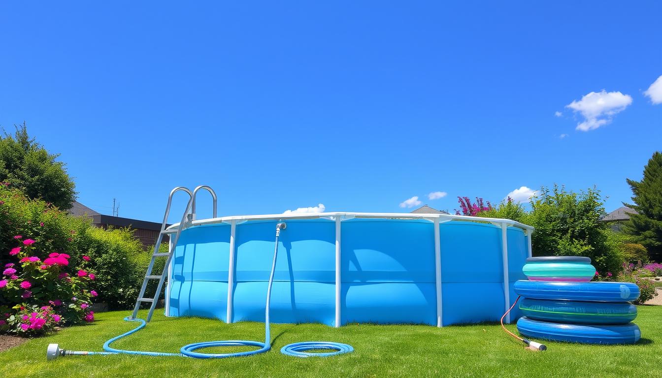 how to start-up an above ground pool for the first time