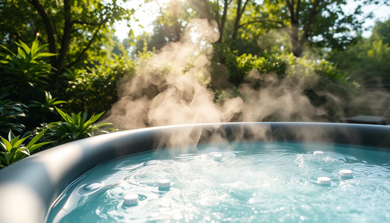 inflatable hot tub disinfection