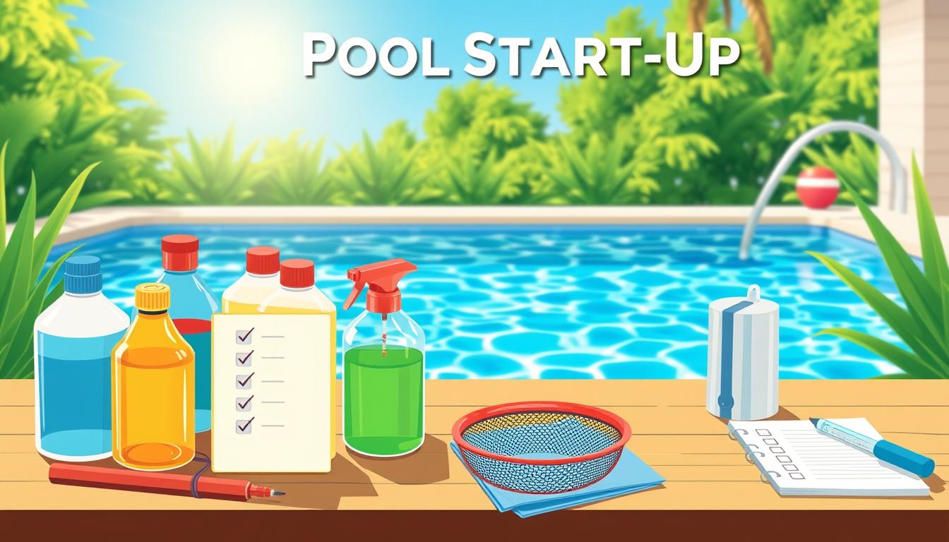 new pool start-up checklist