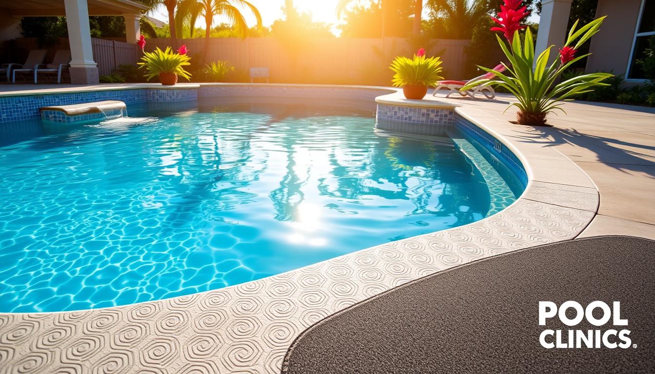 non-slip pool surfaces