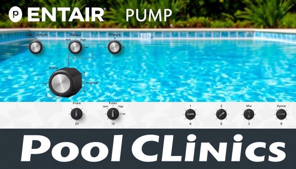 pentair pool pump operation settings