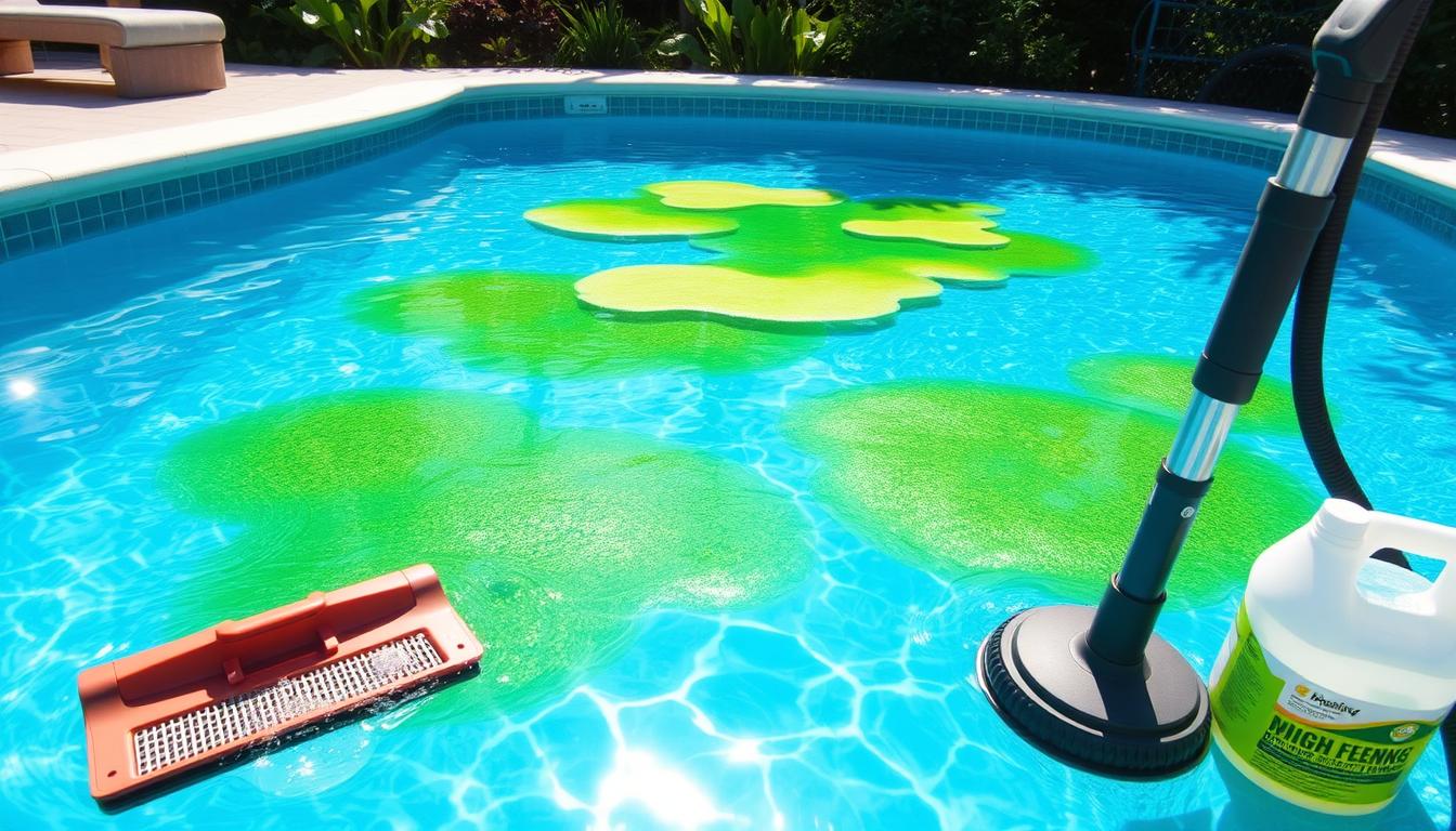 pool algae treatment