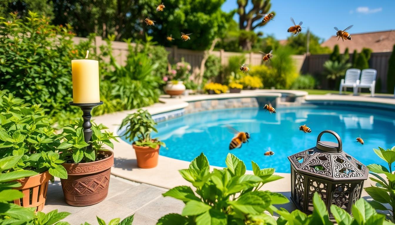 pool bee infestation solutions