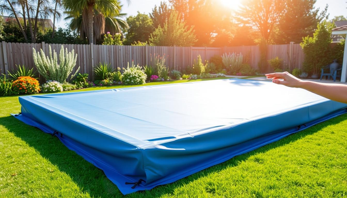 pool cover installation