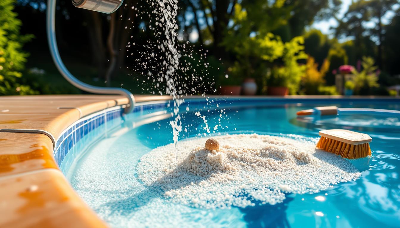 pool sand filter cleaning