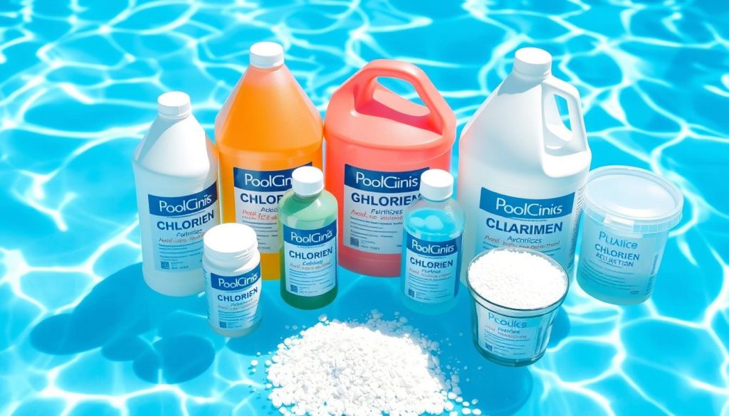 pool sanitizers and chemicals