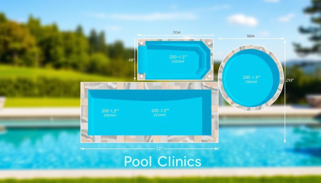 pool size dimensions