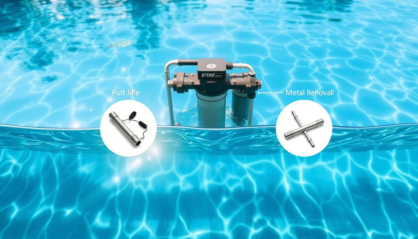 pool water metal removal