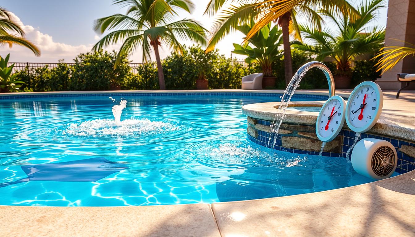 pool water temperature control