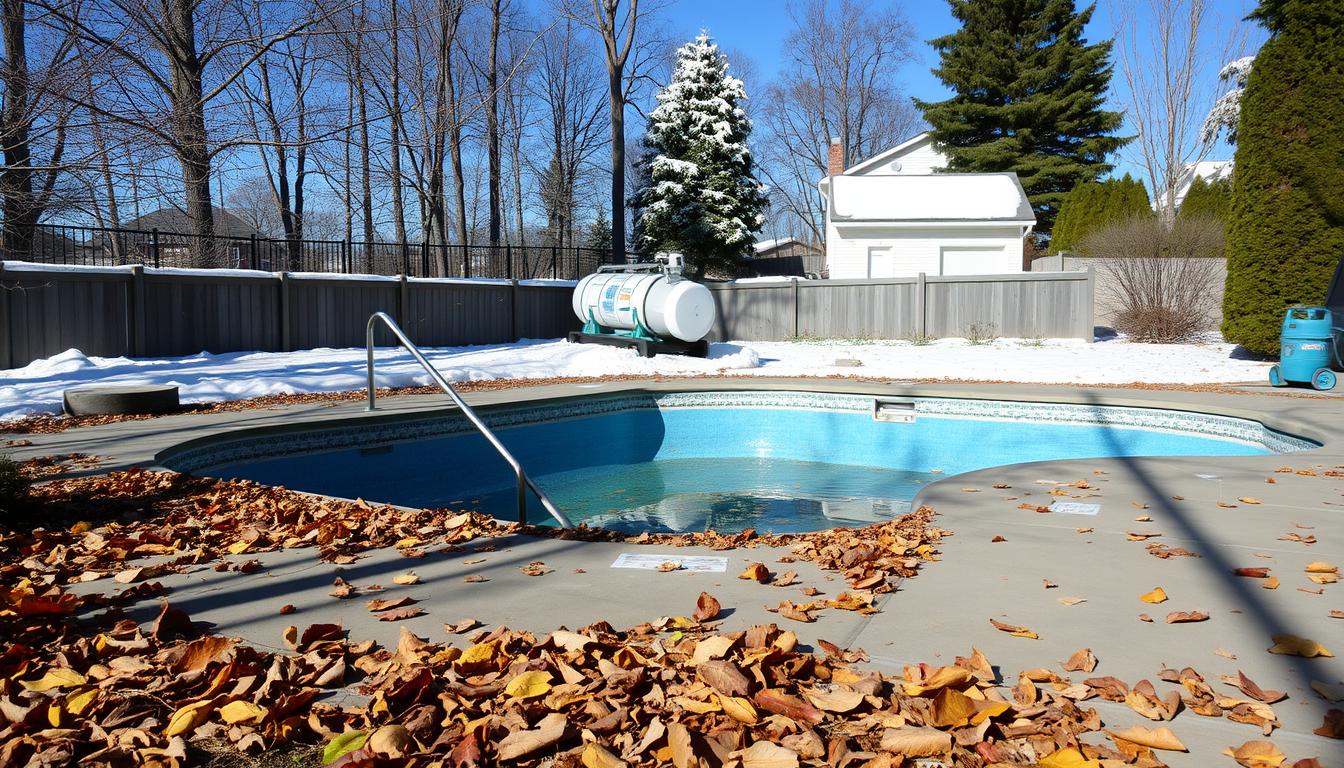 pool winterization process