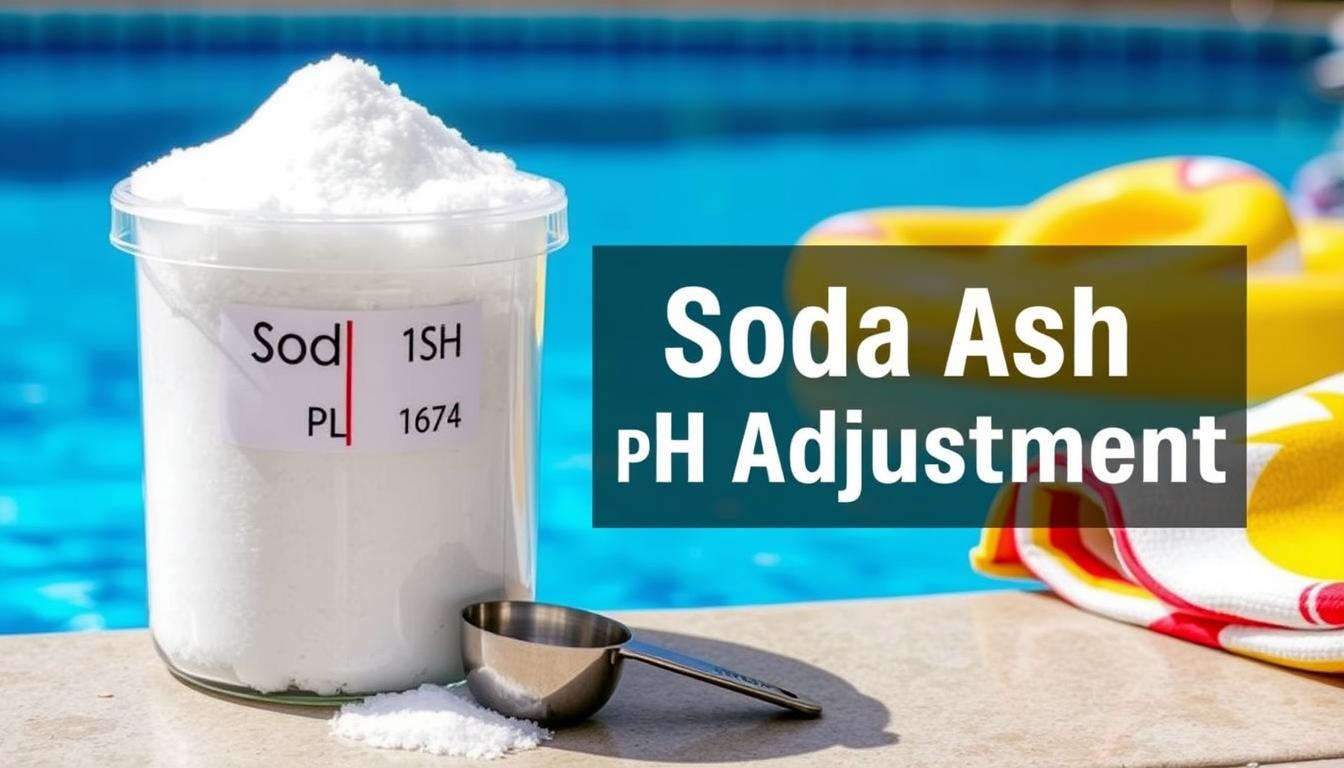 soda ash dosage for pools