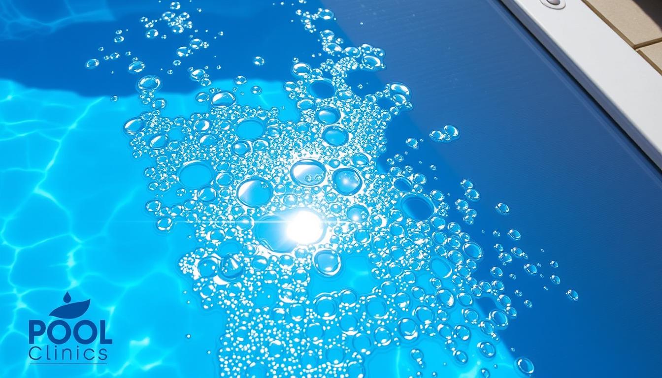 solar pool cover bubbles