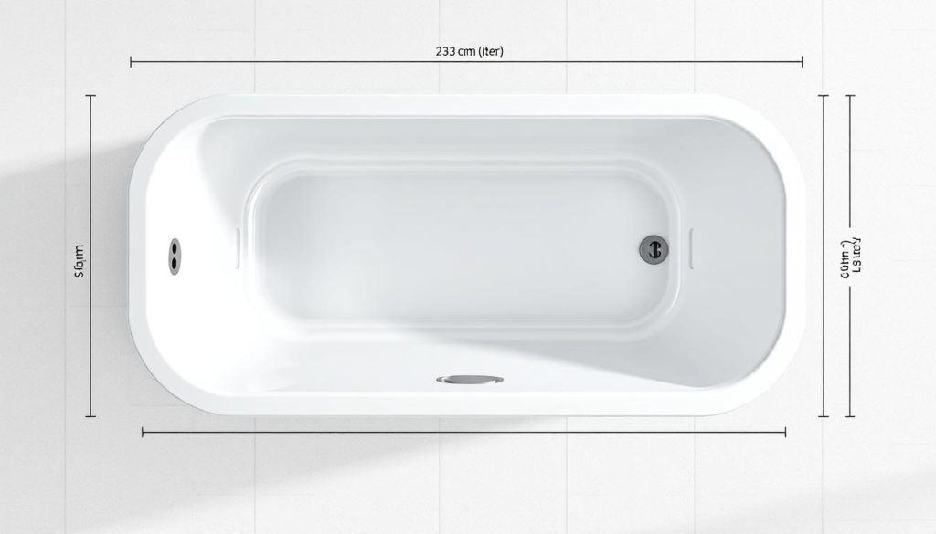 standard bathtub dimensions