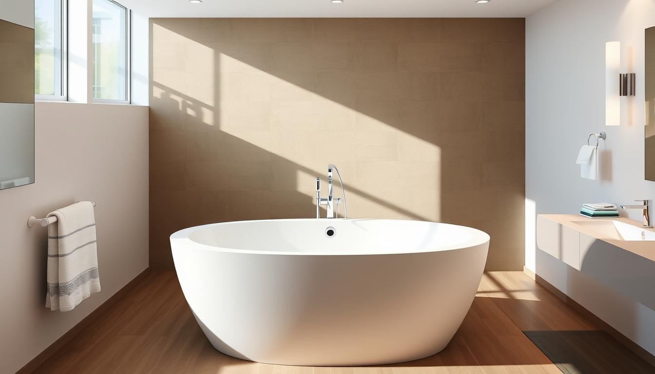 standard bathtub size