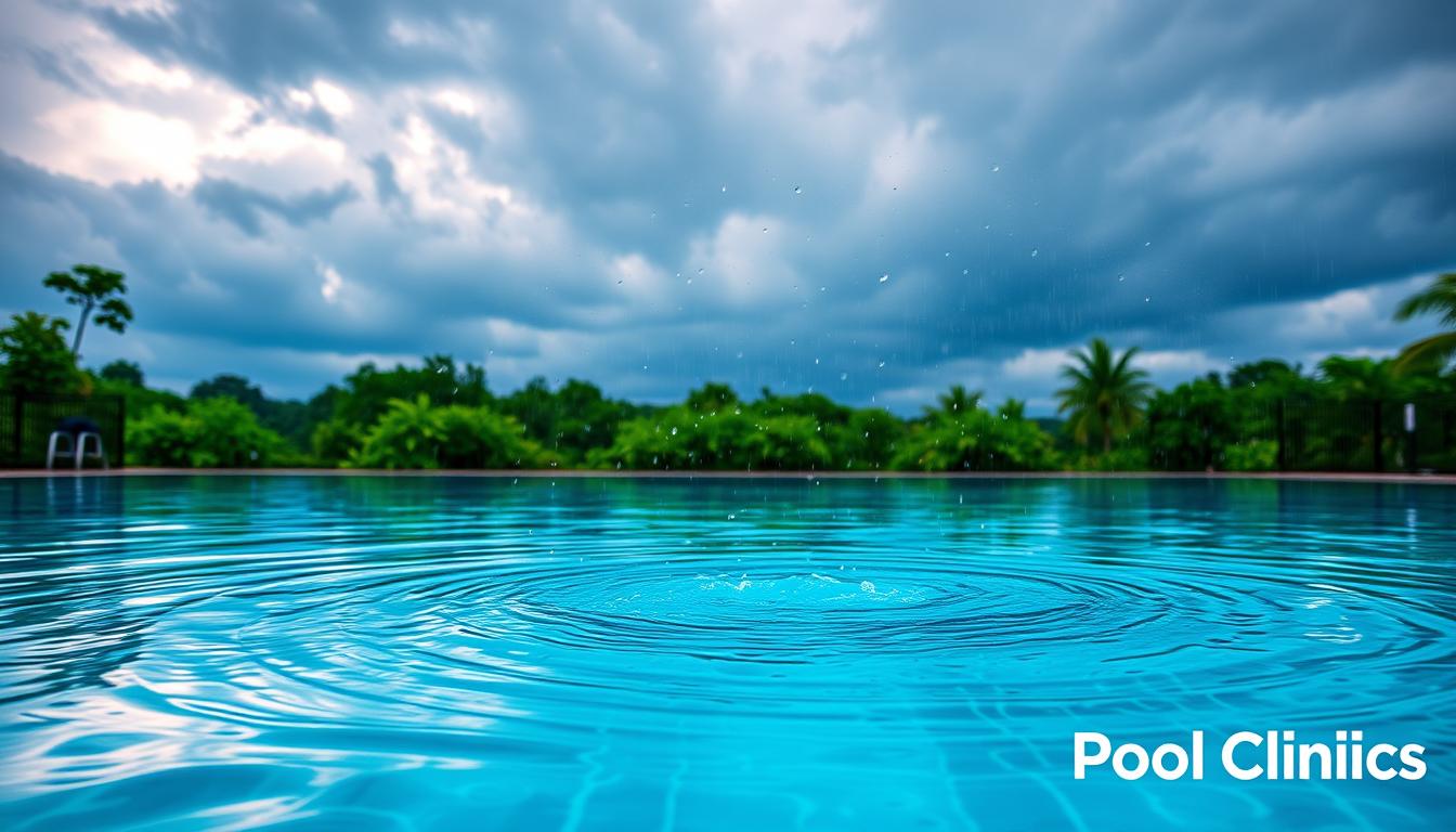 swimming after rainfall