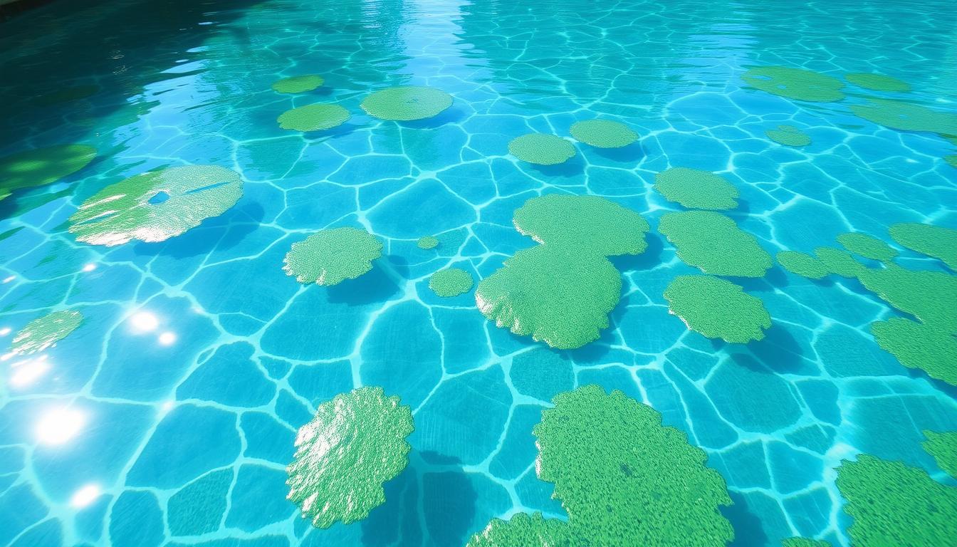 swimming pool algae safety